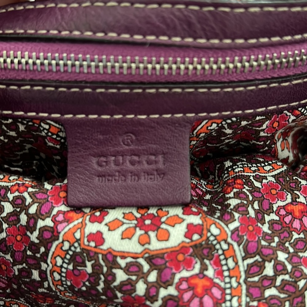 Gucci velvet tote - Picture 3 of 9